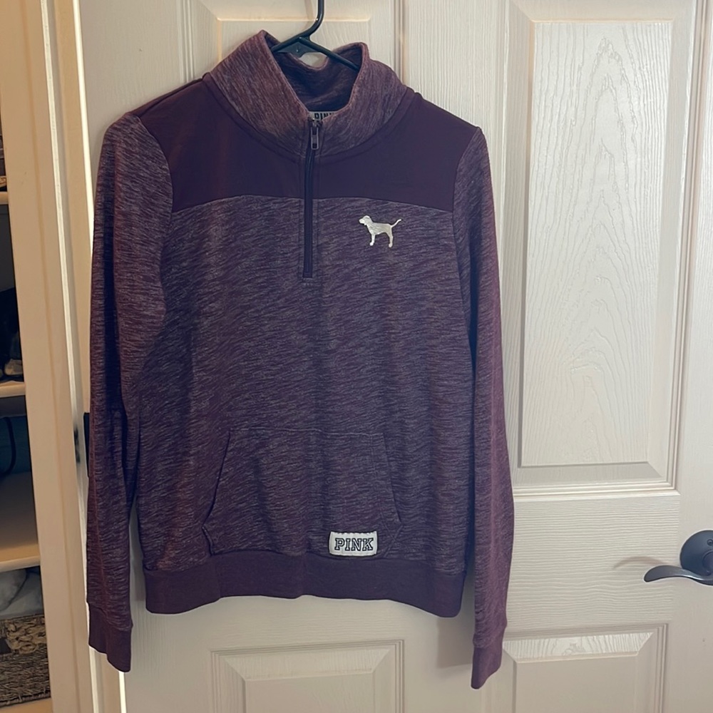 Pink brand 1/4 zip